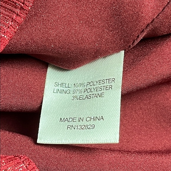 Privacy Please Bardot Blouse In Burgundy - Size S - Picture 9 of 11